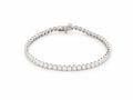 2.5ctw Lab Grown Diamond Tennis Bracelet in 14K White Gold