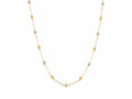 Reverie Diamond Station Necklace in 14K Yellow Gold