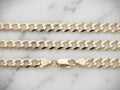 El Jefe Chain – 14K Solid Gold Cuban Link