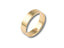 Smooth polished 18k yellow gold band from Essence Linea 5mm Ring art gold jewelry