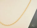 Golden Classic – 18K Yellow Gold Basic Link Chain