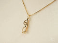 Golden Vision: Glasses Pendant