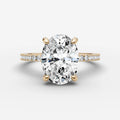 Hidden Halo & Pave - Oval