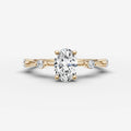 Dainty Pave - Oval
