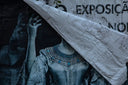 A mural of an egyptian-style figure adorned with ornate blue and silver fine jewelry in a gemstone legends article