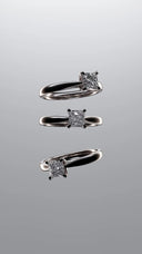 A couple of rings that are sitting on a table