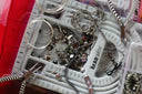 a collection of jewelry sitting on top of a table