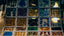 a board game with many pieces