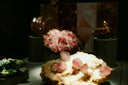 Gems are displayed on pedestals