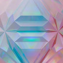 a close up of a very colorful background