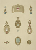 Gold jewelry fine jewelry gold-toned bracelet with central red gemstone and diamond accents in cultural context article