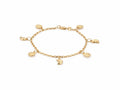 Sun and Moon Charm Bracelet