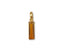 Elegant 18K Gold Citrine Pendant from the Solar Aura Collection in art gold jewelry design