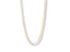 18K Gold Rolo Chain necklace in classic round-link design, art gold jewelry, 18k solid gold