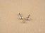 18K White Gold 4mm Ball Earrings for Kids showcasing elegant silver body jewelry