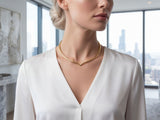 Vera Contour — 18K Solid Gold Choker