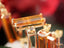 18K Gold Citrine Ring featuring a rectangular orange gemstone from Solar Aura Collection