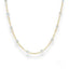 Elegant 18k gold diamond anklet with bezel-set round diamonds showcasing art gold jewelry