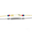 Gold personalized bracelet with black coral beads and name plate for kids in 18k gold