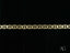 18k solid gold bracelet with navy link pattern showcasing interlocking links