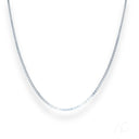 18k white gold box anklet in art gold jewelry style