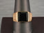 18kg Men's Onix Ring 9.6 Art Gold Jewelry 