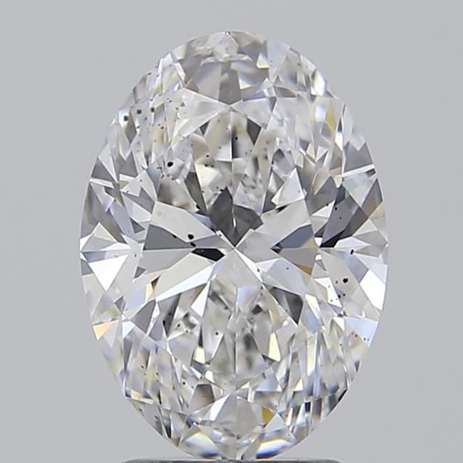 2.5ct E SI2 oval IGI lab