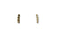 Gold-toned star-shaped ear climber earrings made of certified 18k solid material
