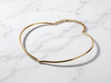 Vera Contour — 18K Solid Gold Choker
