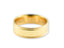 Gold comfort fit Braided Eternity Wedding Band with decorative rope-like edges in 14k gold