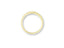 Simple 14k gold Comfort Fit band in a plain circular design for wedding