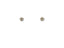Pair of CZ Star Earrings showcasing certified 18k solid art gold jewelry elegance