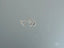 Silver Celestial Cross 18K White Gold CZ Earrings from Art Gold Jewelry