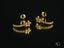 Celestial Glow 18k Gold Star Earrings perfect for adding elegance and charm