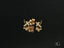 Art Gold Jewelry featuring Celestial Grace 18K Gold Cross CZ Stud Earrings with diamonds