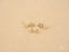 Gold star earrings with screw backs from Celestial Spark, certified 18K solid gold