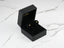 Star-shaped 18k Gold Star CZ Kids earrings in a black velvet box, Celestial Spark design