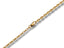 Gold chain necklace with lobster clasp showcasing classic 18K gold chain jewelry