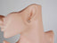 Elegant dual star earrings in certified 18k solid art gold jewelry design