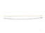 Delicate solid 18k gold chain necklace with elongated links for timeless elegance