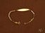 Elegant solid 18k gold kid’s bracelet with oval nameplate for personalized engraving