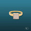 Elegant 18k gold ring featuring a diamond-encrusted square cubic zirconia top