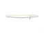 Elegant women’s 18k gold bracelet featuring cross motif and polished gold beads