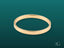 Plain gold ring from Essence Linea 2mm, showcasing elegant art gold jewelry design