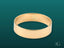 Plain 18k solid gold Essence Linea 5mm Ring – Silent Statement art gold jewelry