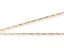 Eternal Prestige 18K Gold Figaro Chain showcasing luxurious and stylish design