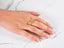 Eternal Radiance Ring with cubic zirconia stones showcasing timeless elegance