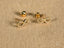 Gold Infinity Earrings with Studs from Eternal Spark – 18K Gold Infinity CZ Earrings