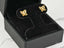Ethereal Wings butterfly earrings in 18K gold with diamond accents for elegant style