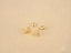 Gold Diamond Stud Earrings with backs, part of Geometric Diamond Earrings collection in certified 18k solid gold